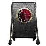 watermark2 Pen Holder Desk Clock