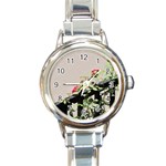 watermark2 Round Italian Charm Watch