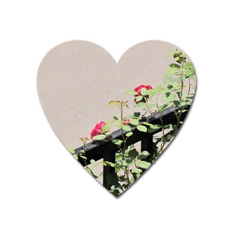 watermark2 Magnet (Heart) from ArtsNow.com Front