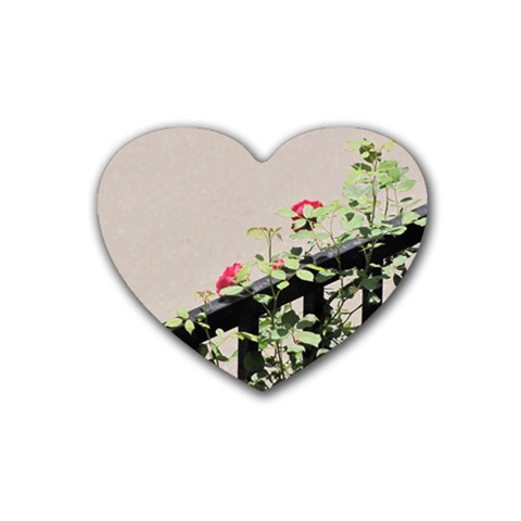 watermark2 Rubber Coaster (Heart) from ArtsNow.com Front