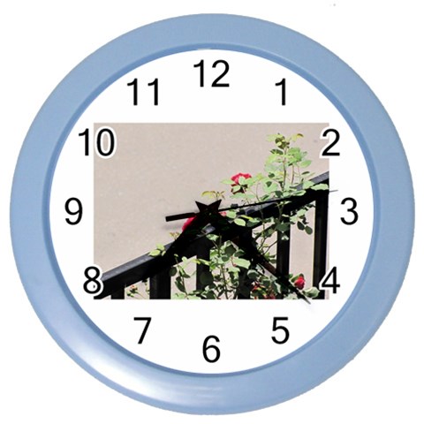 watermark2 Color Wall Clock from ArtsNow.com Front