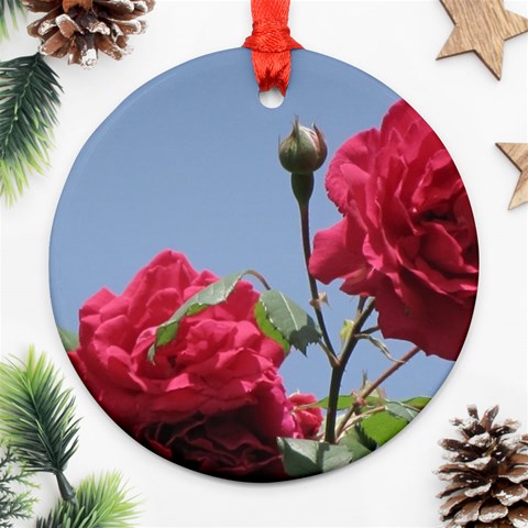 q Ornament (Round) from ArtsNow.com Front