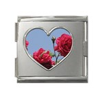 q Mega Link Heart Italian Charm (18mm)