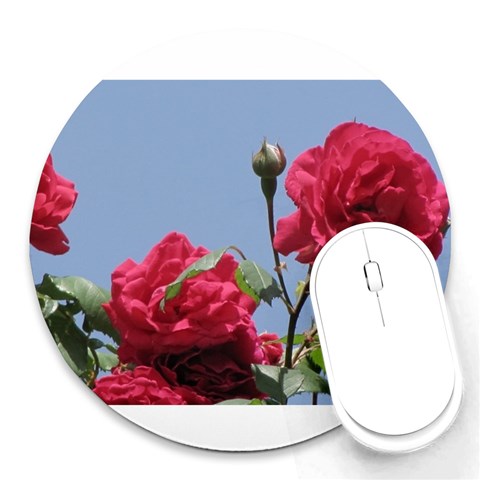 q Round Mousepad from ArtsNow.com Front
