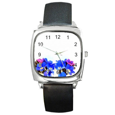 1 Square Metal Watch from ArtsNow.com Front
