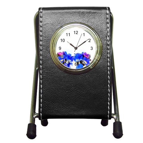 1 Pen Holder Desk Clock from ArtsNow.com Front