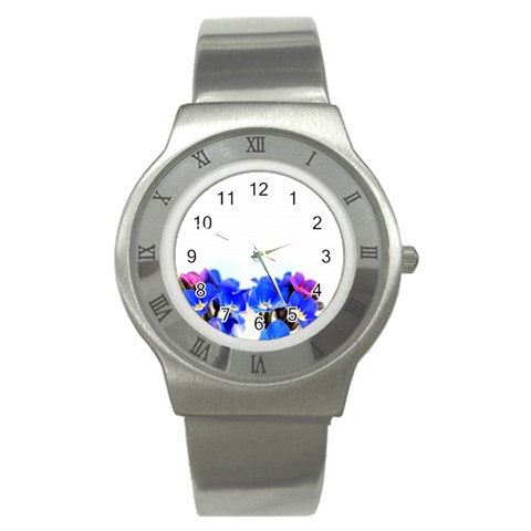 1 Stainless Steel Watch from ArtsNow.com Front