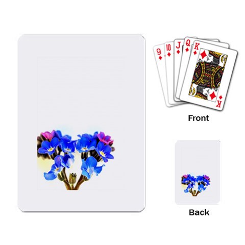1 Playing Cards Single Design from ArtsNow.com Back
