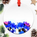 1 Round Ornament (Two Sides)