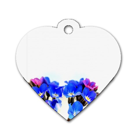 1 Dog Tag Heart (One Side) from ArtsNow.com Front