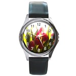 5 Round Metal Watch