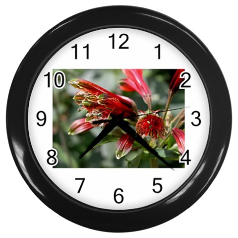 9 Wall Clock (Black) from ArtsNow.com Front
