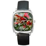 9 Square Metal Watch