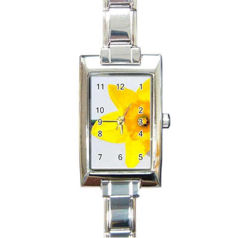 n Rectangular Italian Charm Watch from ArtsNow.com Front
