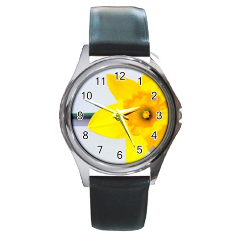 n Round Metal Watch from ArtsNow.com Front