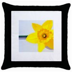n Throw Pillow Case (Black)