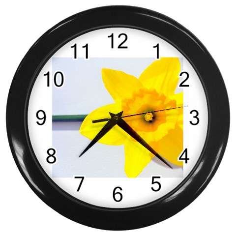 n Wall Clock (Black) from ArtsNow.com Front