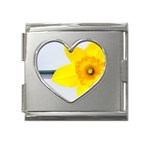 n Mega Link Heart Italian Charm (18mm)