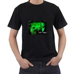 jeff-hardy-green-wierd Black T-Shirt