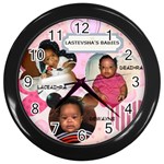 img014 Wall Clock (Black)