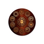 LOST7 Rubber Round Coaster (4 pack)