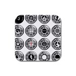 LOST7 Rubber Square Coaster (4 pack)