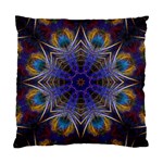 Purple Web Mandala Cushion Case (Two Sides)