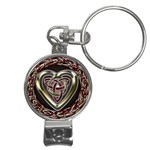 Celtic Heart Nail Clippers Key Chain