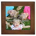 Personalized Photo Framed Tile