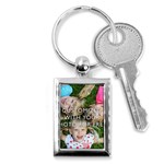 Personalized Photo Key Chain (Rectangle)