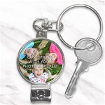 Personalized Photo Nail Clippers Key Chain