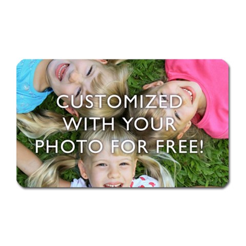 Personalized Photo Magnet (Rectangular) from ArtsNow.com Front