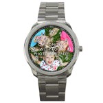 Personalized Photo Sport Metal Watch