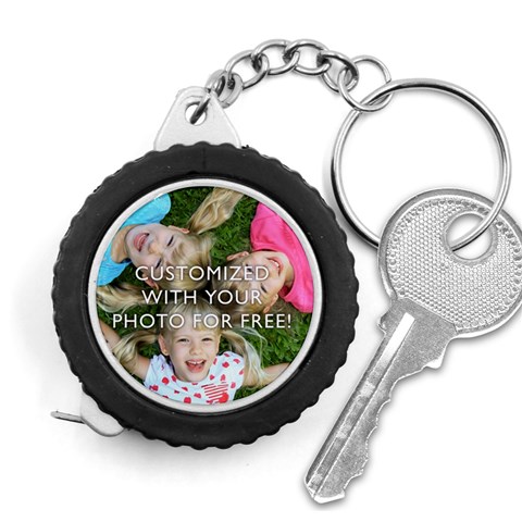 Personalized Photo Measuring Tape from ArtsNow.com Front