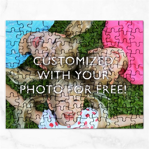 Personalized Photo Jigsaw Puzzle (Rectangular) from ArtsNow.com Front