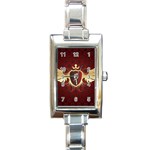vector-winged-shield-13-by-dragonart Rectangular Italian Charm Watch