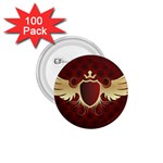 vector-winged-shield-13-by-dragonart 1.75  Button (100 pack) 