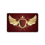 vector-winged-shield-13-by-dragonart Magnet (Name Card)