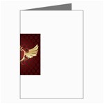 vector-winged-shield-13-by-dragonart Greeting Cards (Pkg of 8)