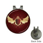 vector-winged-shield-13-by-dragonart Golf Ball Marker Hat Clip