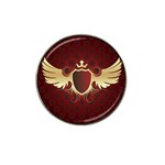 vector-winged-shield-13-by-dragonart Hat Clip Ball Marker