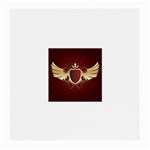vector-winged-shield-13-by-dragonart Glasses Cloth (Medium, Two Sides)