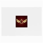 vector-winged-shield-13-by-dragonart Glasses Cloth (Large, Two Sides)