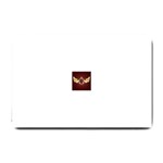 vector-winged-shield-13-by-dragonart Small Doormat