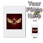 vector-winged-shield-13-by-dragonart Multi-purpose Cards (Rectangle)