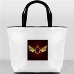 vector-winged-shield-13-by-dragonart Bucket Bag