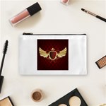 vector-winged-shield-13-by-dragonart Cosmetic Bag (Small)