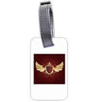 vector-winged-shield-13-by-dragonart Luggage Tag (two sides)