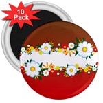 vector-spring-flower-card-02-by-dragonart 3  Magnet (10 pack)