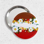 vector-spring-flower-card-02-by-dragonart 2.25  Handbag Mirror